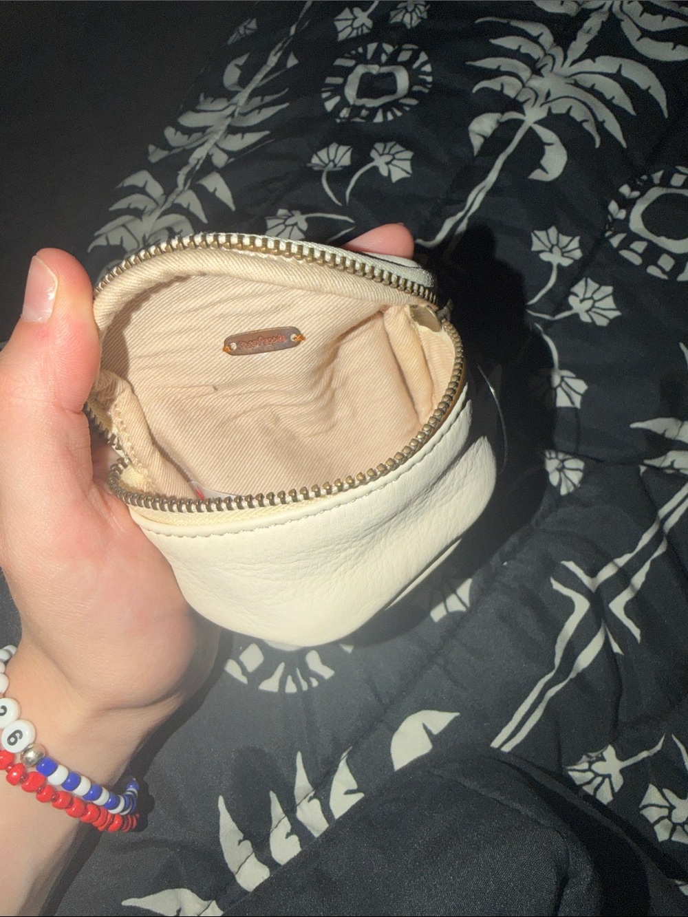 Free People Crème Walk About Wristlet - Picture 3 of 5